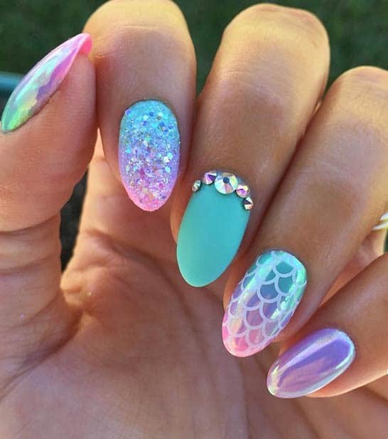 Mermaid Nails