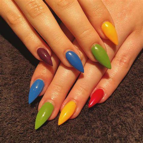 Rainbow Nail
