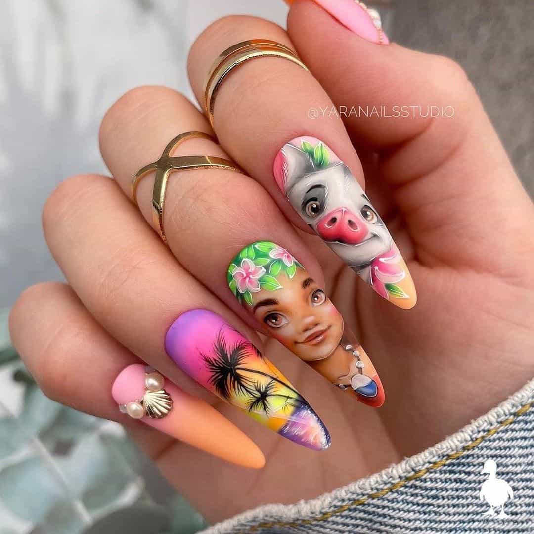 9 Nail Art Designs For Your Beach Vacation 20 Maintaining Nail Polish While On The Beach