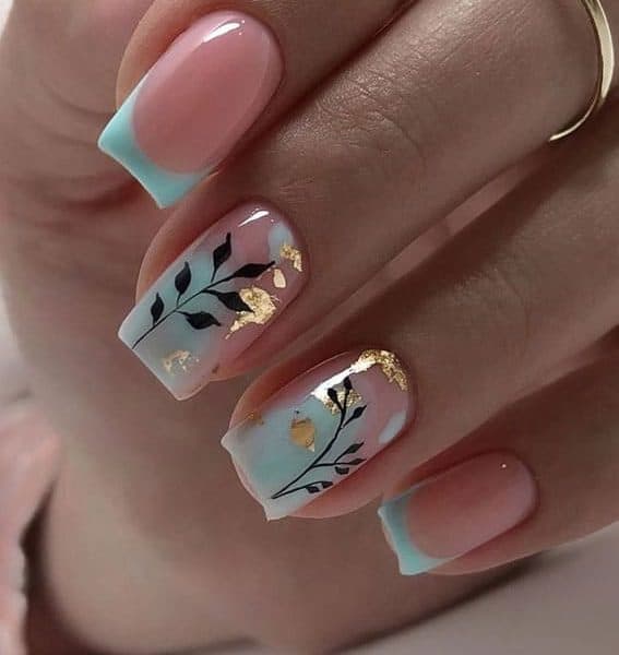 Short Square Shaped Nails