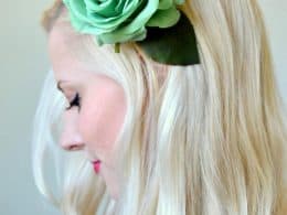 DIY Hair Flower Clips