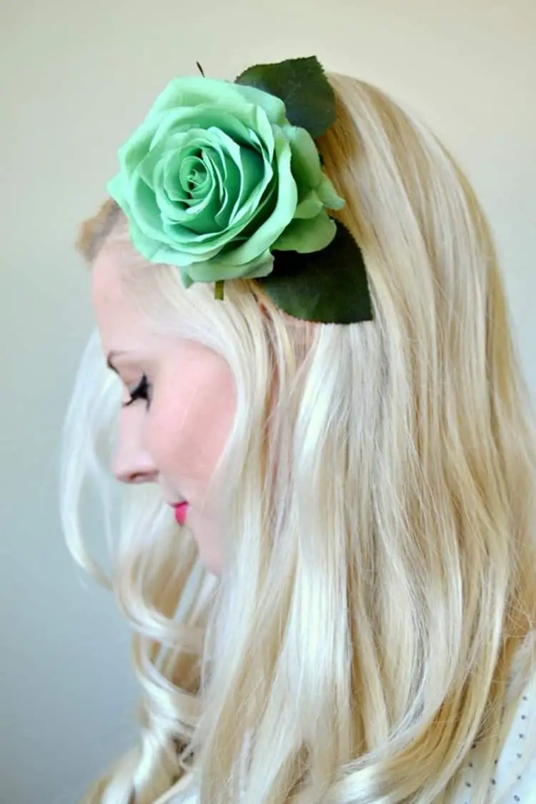 DIY Hair Flower Clips