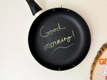 Chalkboard Skillet Wall Art