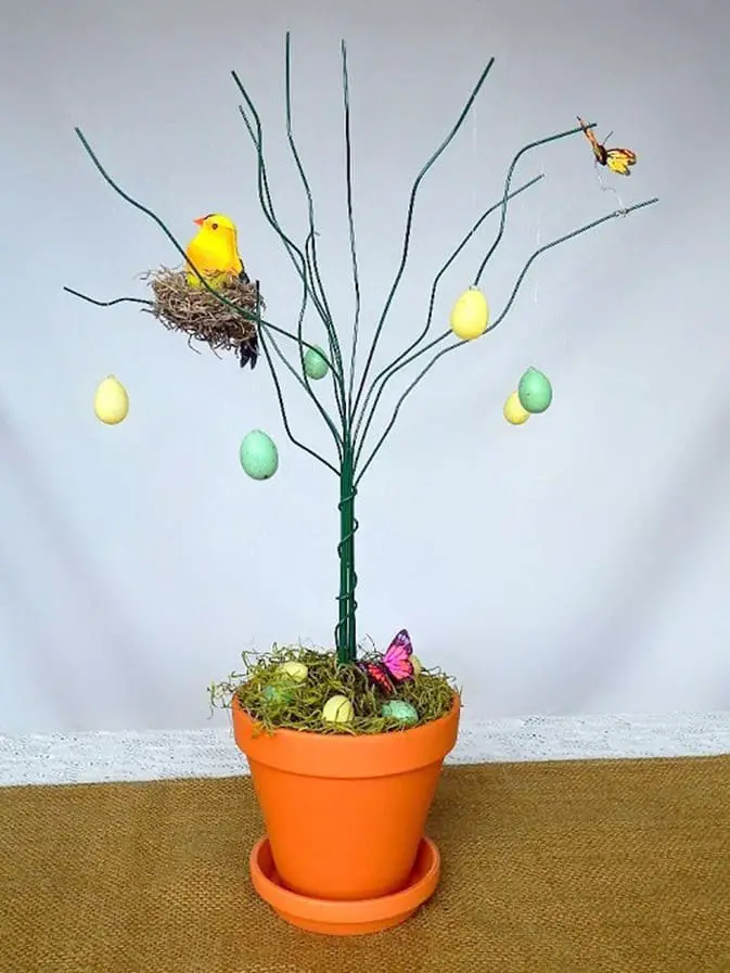 DIY Easter Tree