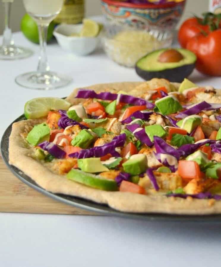 Tequila Lime Chicken Pizza