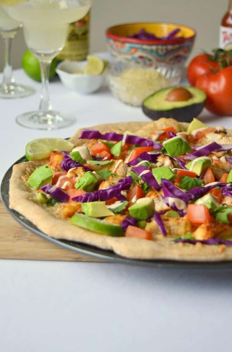 Tequila Lime Chicken Pizza