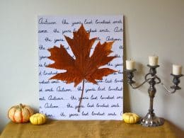 Autumn Leaf Wall Art