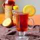 Black Tea Hot Toddy with Rum