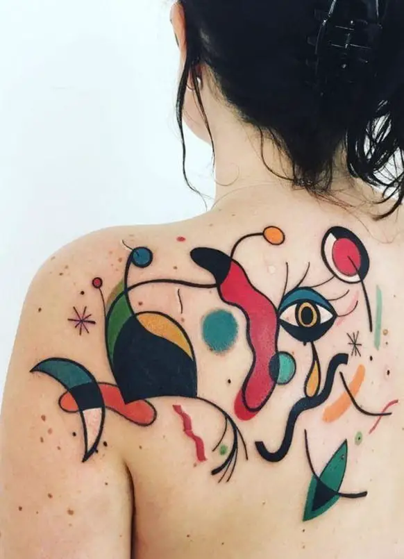 Top 30 Best Tattoo Ideas For Girls On Back In 2022 47 Bright & Loud Artsy Back Tattoo