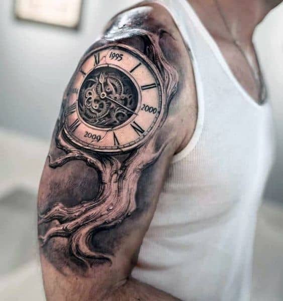 half sleeve tattoos for men Shoulder