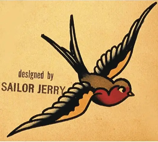 THE HISTORY AND MEANING BEHIND SWALLOW TATTOOS - Tattooed Martha