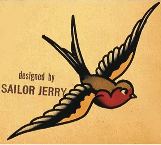 Traditional Sparrow Tattoo Idea  BlackInk