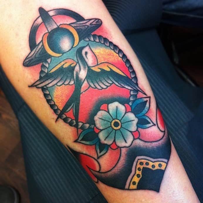 14 Swallow Tattoo Designs On Different Part Of Your Body  Saved Tattoo