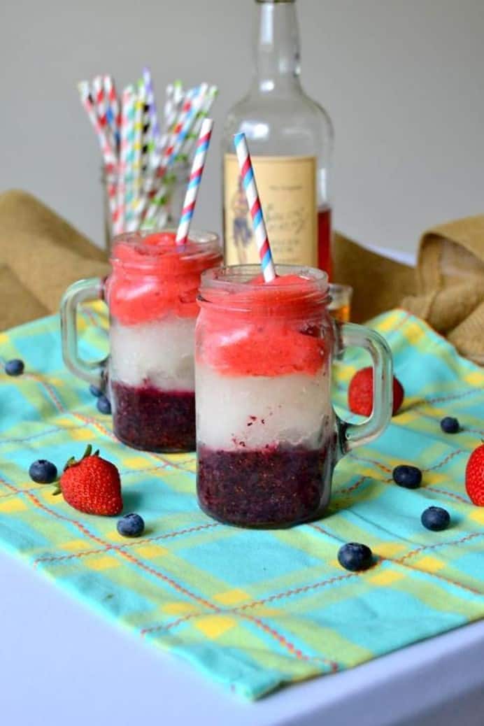 RED, WHITE, AND BOOZE SLUSHIES