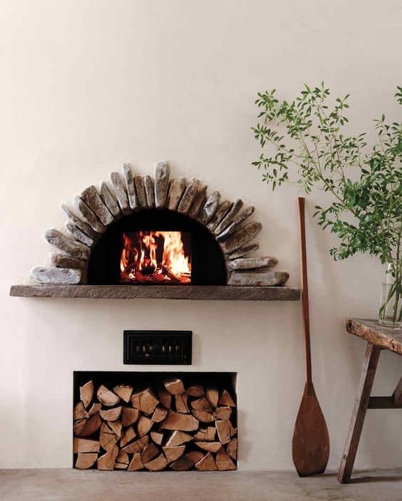 10. Simple Summer House Inspired Pizza Oven 