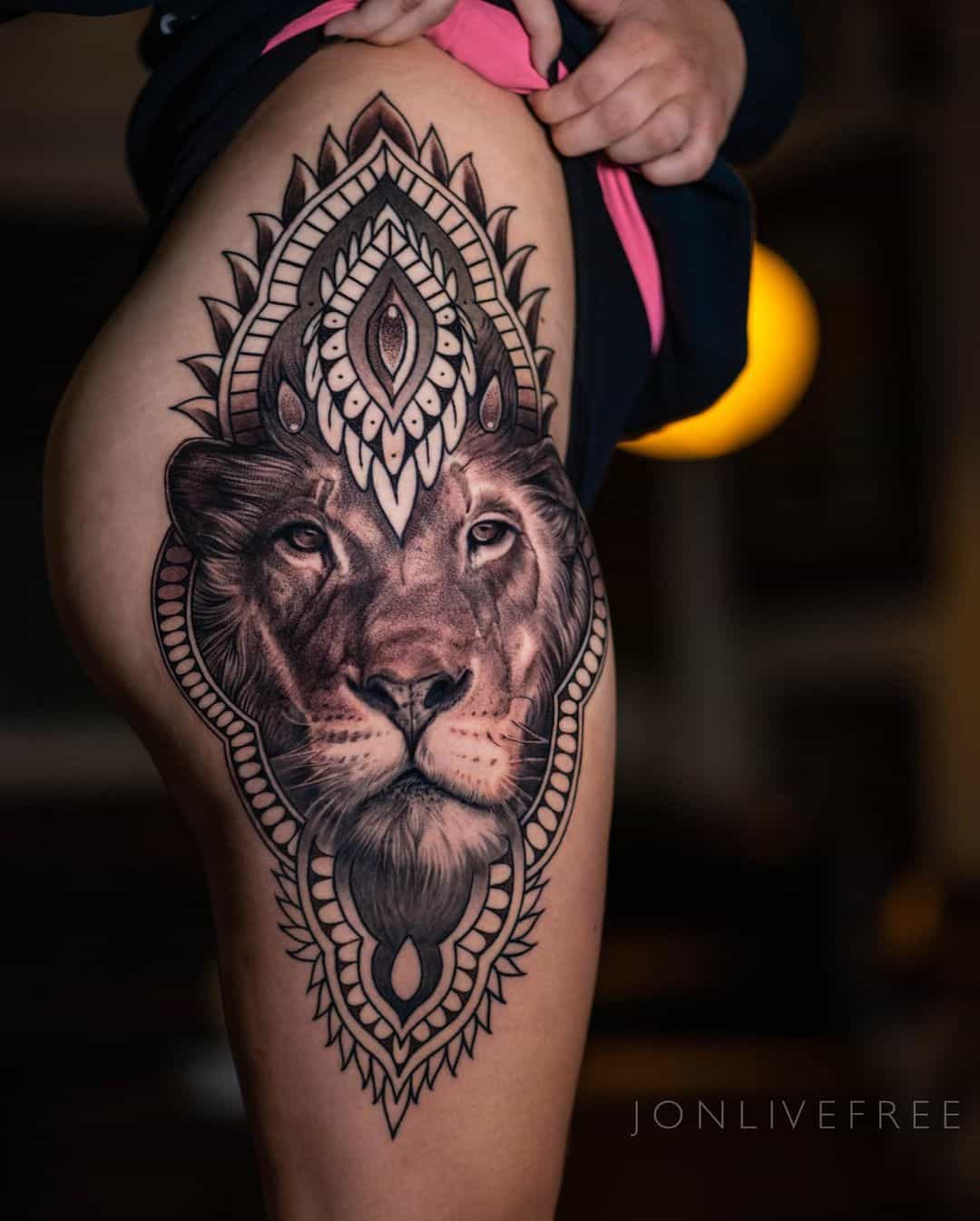 25+ Sexy Thigh Tattoos for Women to Try in 2023