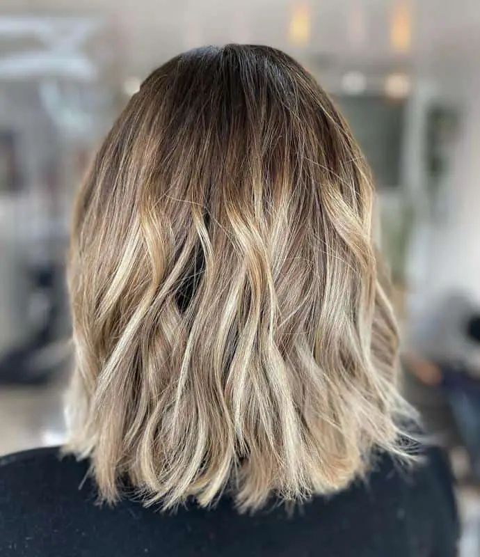 Blonde Balayage Bob 2