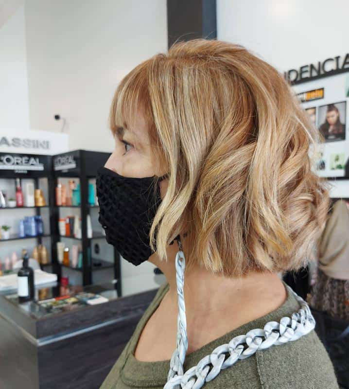 Blonde Balayage Bob 3