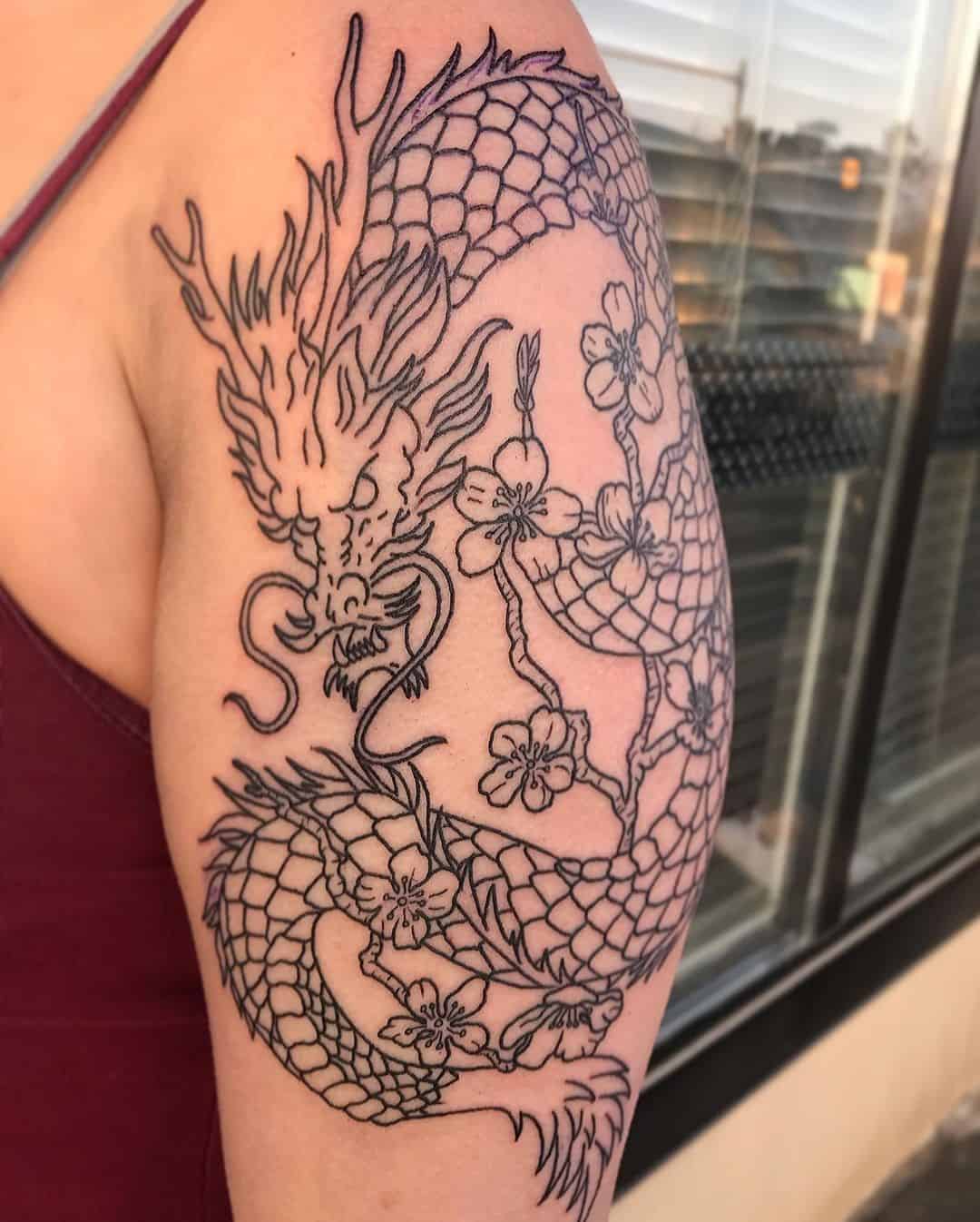 Chinese Dragon Tattoos 5