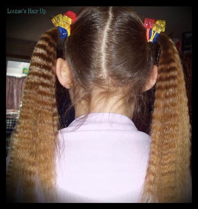 60+ Stylish Pigtail Hairstyles To Adopt In 2022 (Make You Feel Young And Fresh) 69 Crimped Pigtails 3