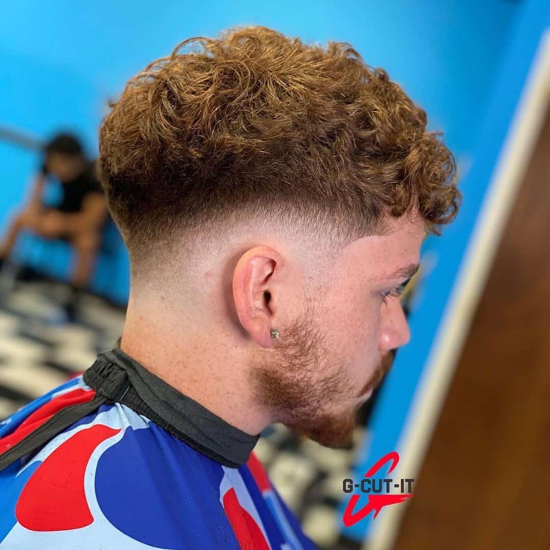 Defined Curly Cut For Round Face