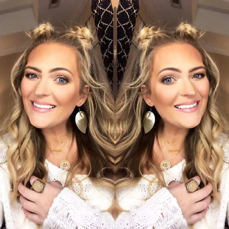 60+ Stylish Pigtail Hairstyles To Adopt In 2022 (Make You Feel Young And Fresh) 12 Double Top Pigtails Knotted Buns 1