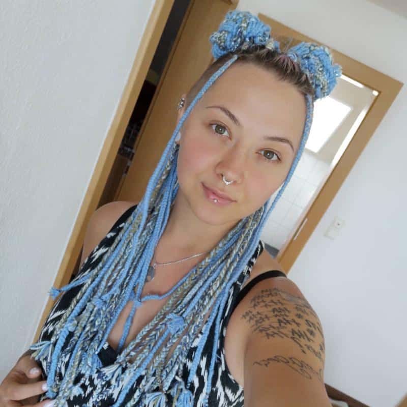 60+ Stylish Pigtail Hairstyles To Adopt In 2022 (Make You Feel Young And Fresh) 55 Fabric Braids 1