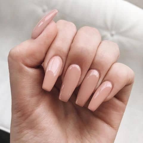 Long Acrylic Square Shaped Nails