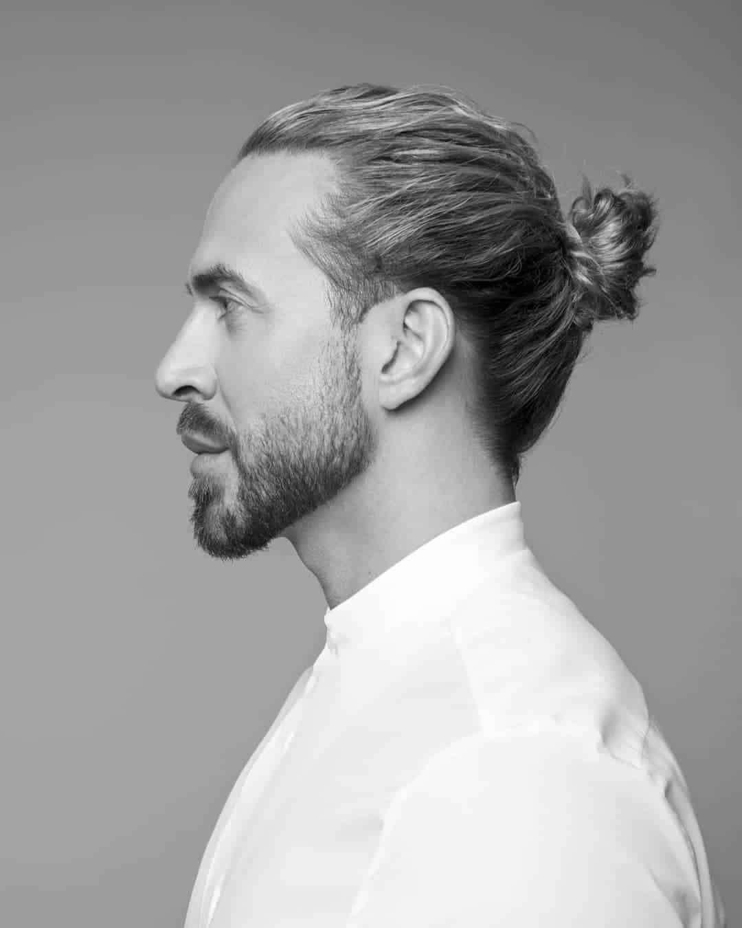 Man Bun For Round Faces