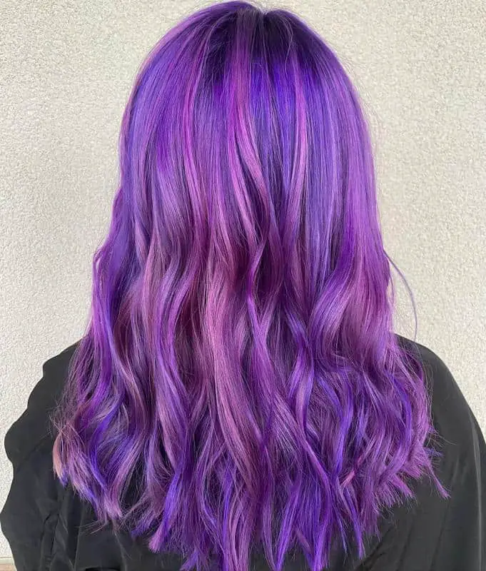 Neon Purple Hair 1
