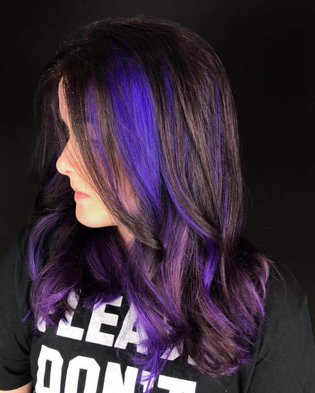 Neon Purple Hair 3