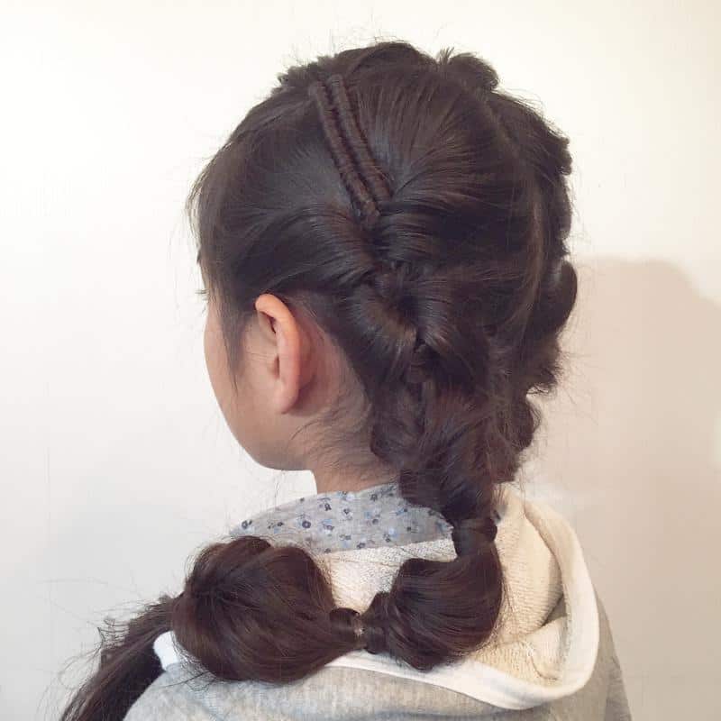 60+ Stylish Pigtail Hairstyles To Adopt In 2022 (Make You Feel Young And Fresh) 27 Oversized Pigtail Braids 1