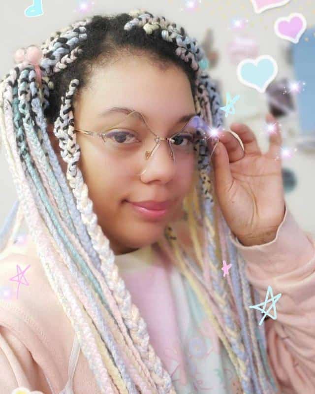 60+ Stylish Pigtail Hairstyles To Adopt In 2022 (Make You Feel Young And Fresh) 54 Pastel Pigtails 4