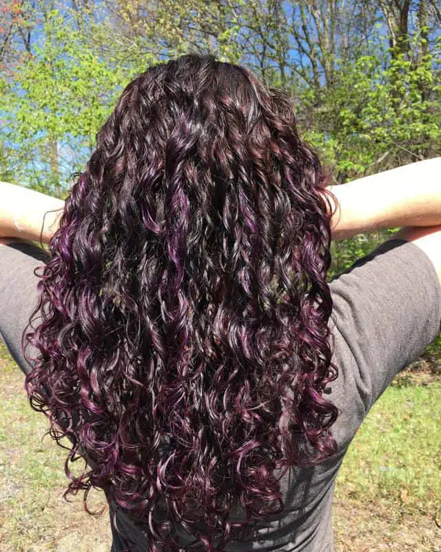 Purple Curls 2
