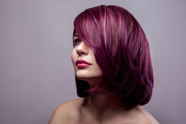 60+ Purple Highlight on Brown Hair Ideas (2022 Updated)
