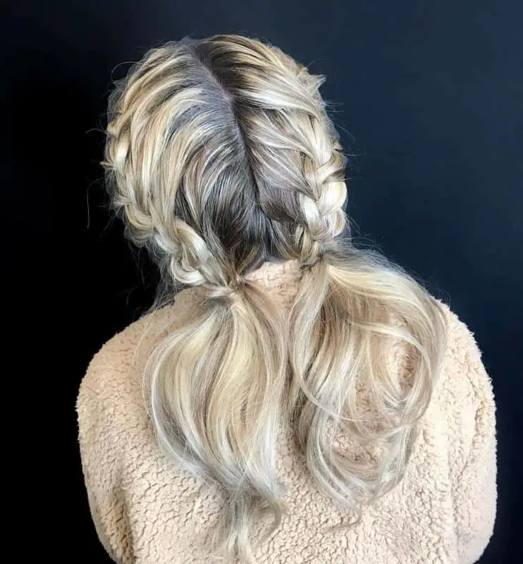 60+ Stylish Pigtail Hairstyles To Adopt In 2022 (Make You Feel Young And Fresh) 5 Short Pigtail Braids 4