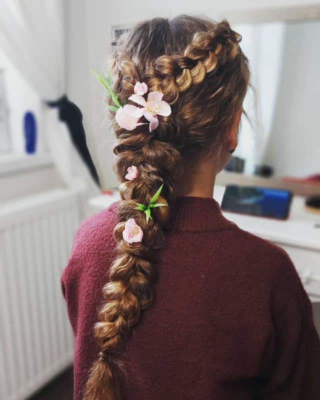 The Embellished Pigtail Braids 1