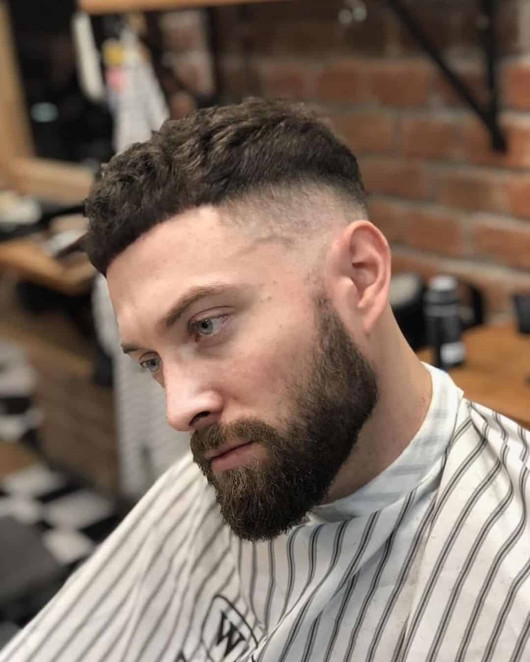 Wavy Caesar’s Cut 