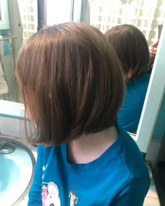 A-line bob pre-teen girls