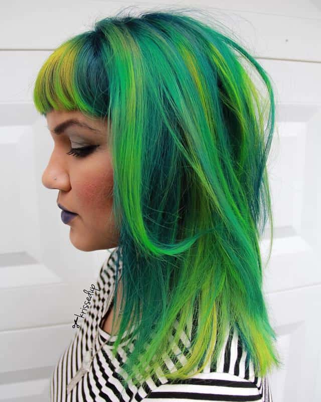 40+ Green Hairstyle Ideas That Will Blow Your Mind (2023 Update) 18 All the Shades of Green
