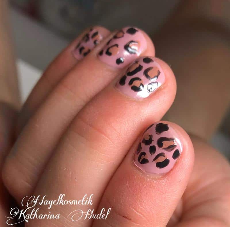 Animal Print Nails for Kids 2