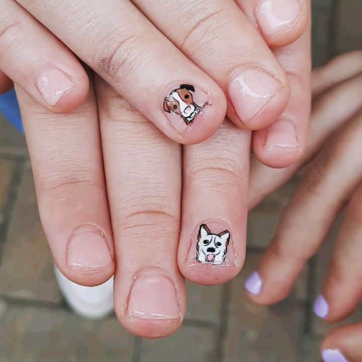 100+ Best Cute Nail Ideas for Kids (2023 Update) 66 Animals Nails for Kids 1