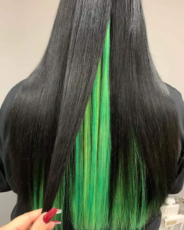 Are Green Hair Extensions Trendy