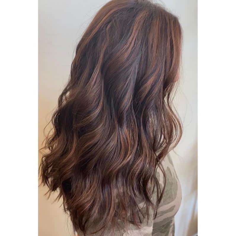 70+ Bold Dark Red Hair Styles: Latest Trends To Rock In 2022 52 Auburn Highlights On Red Hair 1