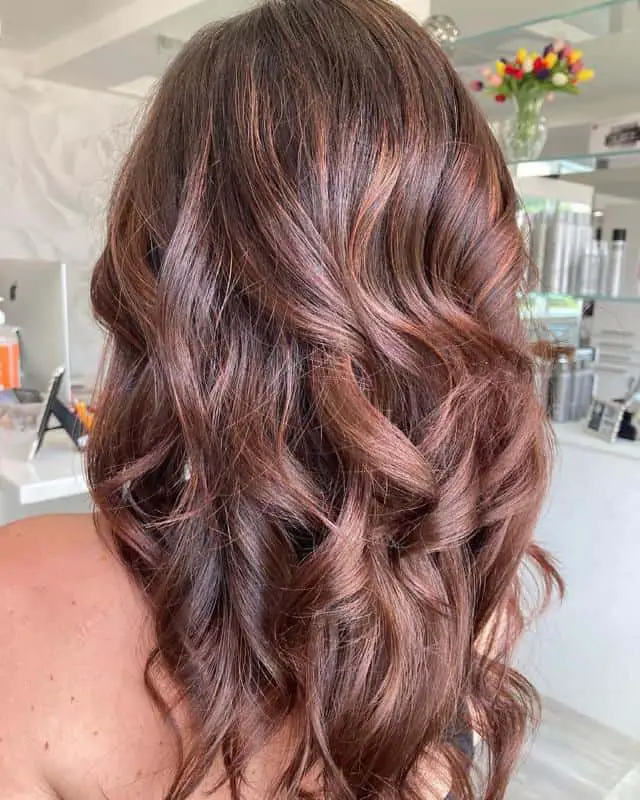 70+ Bold Dark Red Hair Styles: Latest Trends To Rock In 2022 54 Auburn Highlights On Red Hair 3