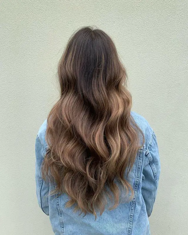 50+ Fabulous Looking Highlights On Brown Hair: Best Ideas For A Color Makeover 4 Beautiful Chocolate Brown With Beige Blonde Highlights 1