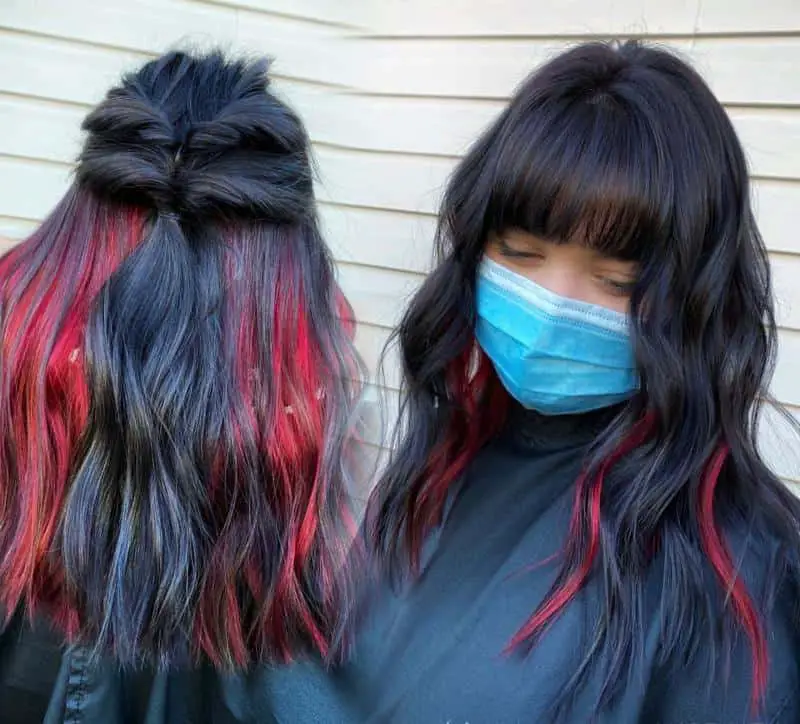 70+ Bold Dark Red Hair Styles: Latest Trends To Rock In 2022 70 Black and Red Hair 1