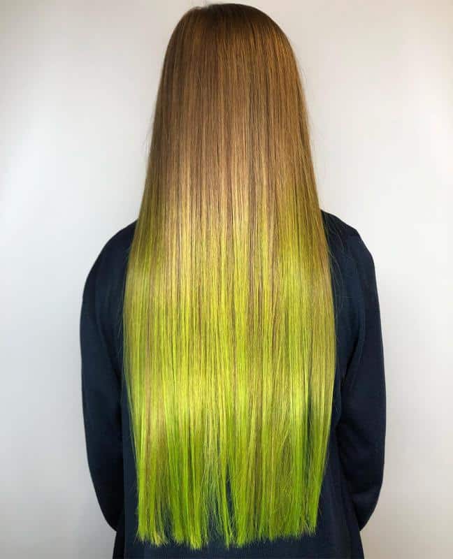 40+ Green Hairstyle Ideas That Will Blow Your Mind (2023 Update) 11 Blonde Ombré