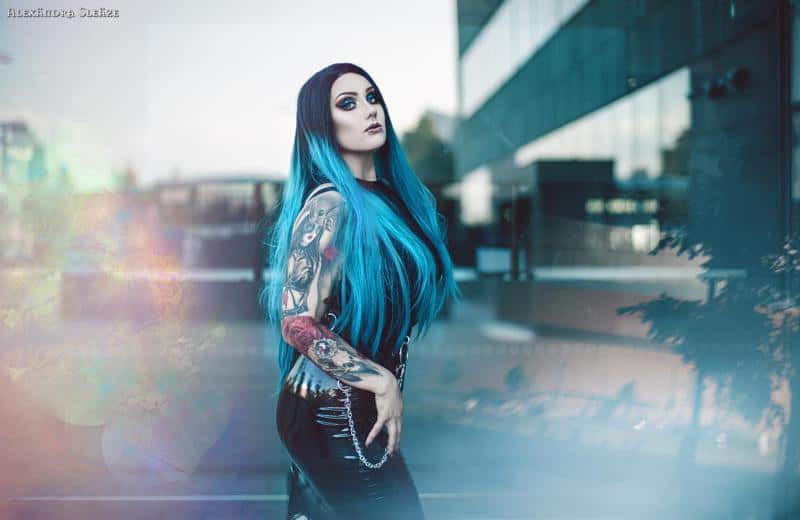 40 Best Blue Highlights on Black Hair Ideas (2023 Update) 39 Blue Ombre On Black Hair 3