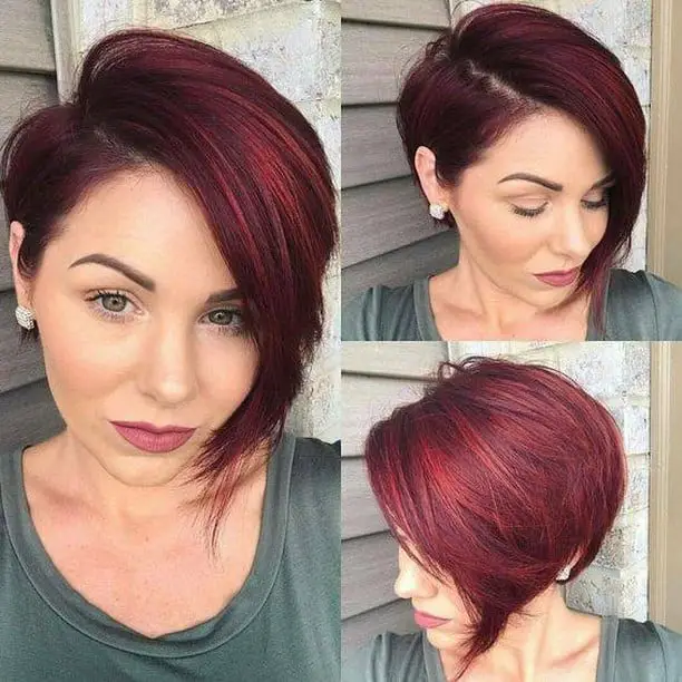 Bright Colored Taper Haircut 3